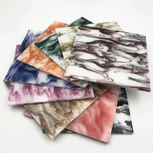 3mm Tùy chỉnh màu 12x20 tấm đá cẩm thạch Acrylic để cắt laser - Product Image 2