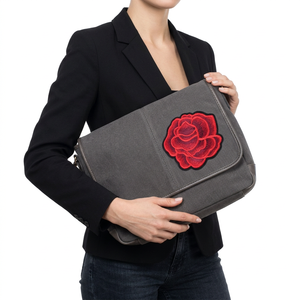 Parches Termoadhesivos de Fieltro No Tejido con Bordado de Rosas en Rojo, Rosa y Azul para Ropa, Bolsos y Sombreros - ¡Gran Venta! - Product Image 6