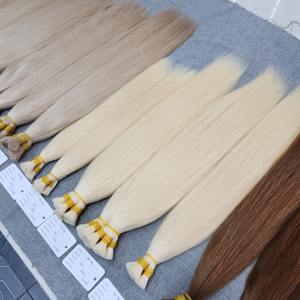 Precio al por mayor de La Virgen del pelo a granel Extensiones de cabello humano Onda del cuerpo Sedoso Recto Estilo natural - Product Image 6