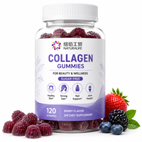 Gummies de collagène sans sucre personnalisables avec logo pour femmes, avec étiquette privée, fourniture d'emballages fonctionnels pour la beauté