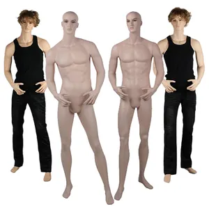 Fashion Abstract Manequins Fiberglass full body egg head male mannequin for sales