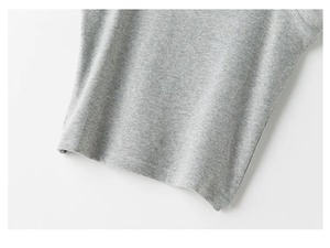 Logo personalizzato di alta qualità in <span class=keywords><strong>cotone</strong></span> da allenamento canottiera canotta da <span class=keywords><strong>donna</strong></span> di lunghezza regolare a coste stretta in maglia da palestra fiocco corto Casual - Product Image 5