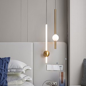 Style scandinave moderne villa simple hôtel restaurant bar bar pendentif <span class=keywords><strong>fil</strong></span> led lumière vers le bas - Product Image 5