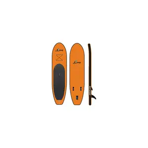 Dayanıklı PVC ve damla dikiş malzemeden yapılmış acemi Paddleboarding için 10'6 "* 30" * 4 "Inflatable p şişme ayakta kullanılan kürek kurulu