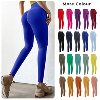 Leggings de Cintura Alta sem Costura, Logotipo Personalizado, Calças de Yoga para Mulheres, Academia, Treino, Fitness, Atacado