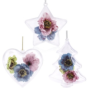 <span class=keywords><strong>Bolas</strong></span> de Navidad Rellenables de Plástico para Manualidades DIY, Esferas <span class=keywords><strong>Transparentes</strong></span> para Decorar el Árbol, Adornos y Regalos - Product Image 5