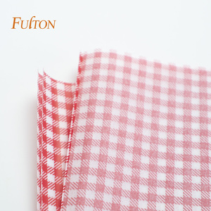 กระดาษไขเคลือบกันซึมสีแดงขาวลายตารางสำหรับห่อแฮมเบอร์เกอร์และแซนด์วิชชีส - Product Image 5