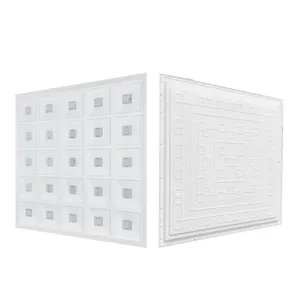 Heißer verkauf indoor 72W 96W rahmenlose hintergrundbeleuchtung panel licht dimmbar 600x600 eingebetteten led-panel licht rgb