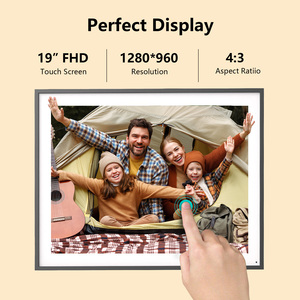 Cornice digitale per foto WiFi da 19 pollici <span class=keywords><strong>4</strong></span>;3 rapporti 1280*960 IPS Touch Screen cornici digitali - Product Image 4