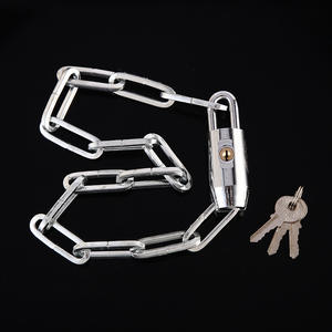 Nuevo <span class=keywords><strong>Candado</strong></span> de Cadena de Hierro Antirrobo para Triciclos, Bicicletas, Motocicletas y Patinetes Eléctricos, Modelo 0613-2, <span class=keywords><strong>Candado</strong></span> Rectangular - Product Image 2