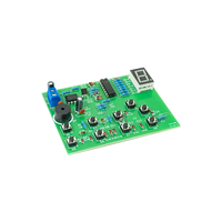 Kit DIY Répondeur 8 voies CD4511, Kit d'entraînement à la soudure de circuits numériques, Module de formation pour compétitions électroniques