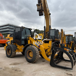 Chargeuse sur pneus miniature d'occasion d'origine japonaise CAT910, chargeuse frontale, faible nombre d'heures, matériel de construction, roulement moteur CAT C4.4, modèle 2018 - Product Image 4