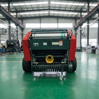 Empacadora de Heno y Paja Multiusos, Suministro de Fábrica, Equipo para Heno Montado en Tractor, Mini Empacadora Redonda en Venta