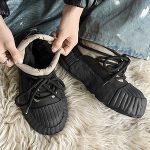 Botas de Nieve de Lujo para Hombre, Diseño 2026, Nuevas, Transpirables, Cálidas, con Suela Disoluble, Mocasines Casuales de Suela Gruesa - Product Image 3
