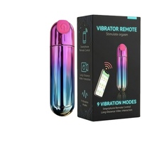 YIJI App Fernbedienung Bullet Vibrator Starke Vibration 10 Vibrationsmodi Wasserdicht USB Aufladbar Mini-Massagegerät
