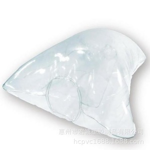 Pvc Inflatable <b>Pillow</b> 53x32cm Rectangle Transparent Air Filled Decorative <b>Throw</b> <b>Pillow</b> - Product Image 5