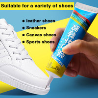 Colle de réparation de chaussures Zhanlida, adhésif transparent souple à forte adhérence, imperméable, pour baskets en cuir, bottes en toile, 50 ml, vente en gros