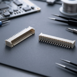 ขั้วต่อเวเฟอร์แบบ DIP แนวตั้ง Ariba Technology WE2XXPTE0231-44 ขนาด 4.70 มม. ระยะห่างระหว่างขั้วต่อ 1.25 มม.  หน้าสัมผัสเคลือบดีบุกฟอสเฟอร์บรอนซ์ พร้อมตัวเรือน - Product Image 3