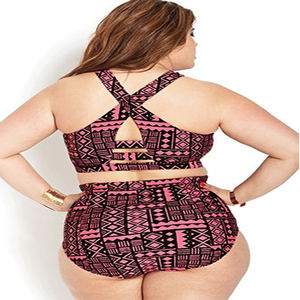 <span class=keywords><strong>Maillot</strong></span> de bain <span class=keywords><strong>grande</strong></span> <span class=keywords><strong>taille</strong></span> à carreaux, ensemble <span class=keywords><strong>deux</strong></span> <span class=keywords><strong>pièces</strong></span> pour l'été, pour les grosses filles, nouvelle collection - Product Image 3