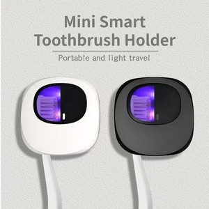 Mini UV Toothbrush Sanitizer <b>Box</b> ABS PC Travel Disinfection <b>Storage</b> Case for Most Toothbrushes - Product Image 1