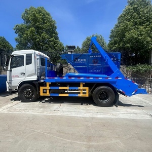 Camion benne basculante Dongfeng à bras articulé pour collecte de déchets mobiles, prix usine - Product Image 3
