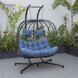 <span class=keywords><strong>Hamaca</strong></span> de <span class=keywords><strong>mimbre</strong></span> para salón, Gazebo <span class=keywords><strong>colgante</strong></span> para interior, <span class=keywords><strong>Nido</strong></span> de Pájaro, silla columpio con soporte - Product Image 1