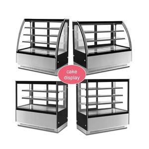 Présentoir à gâteaux réfrigérateur boulangerie utilisé <span class=keywords><strong>vitrine</strong></span> à gâteaux <span class=keywords><strong>vitrine</strong></span> à gâteaux - Product Image 4