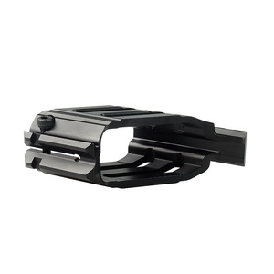 High Hardness Hollow Design Riser Adapter Mount Base 20mm CNC Aluminum Alloy Outdoor Optics Mount Equipment <b>Bracket</b> - Product Image 5