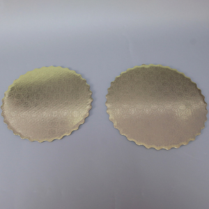 Bandejas de Cartón para Pastelería, Sushi, Chocolate, Ensaladas y Pizza, con Diseño en Relieve y Estampado en Dorado sobre MDF Blanco - Product Image 6