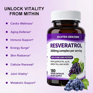 Bán Buôn Giá <span class=keywords><strong>100</strong></span>% Tự Nhiên Và Tinh Khiết Nhà Máy Nho Khai Thác Hạt Giống Capsulesgrape Chiết Xuất Hạt Viên Nang OEM Nhãn Hiệu Riêng - Product Image 3