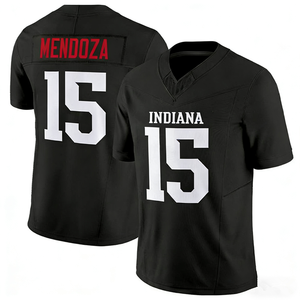 Indiana College Football-shirts voor heren 15 Fernando Mendoza 5 D'Angelo Ponds Gestikt USA University Football Jersey-shirt Rood - Product Image 3