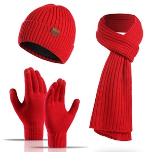 Bộ Khăn Beanie Phổ Biến Bộ Khăn Beanie Chất Lượng Hàng Đầu Mũ Beanie Có Gân - Product Image 5