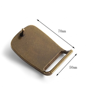 Hebilla de Cinturón Clásica Antigua de Latón con Grabado Personalizado - Product Image 5