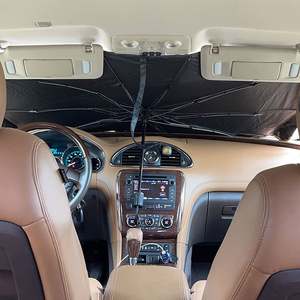 Parasol de voiture pliable et rétractable avec logo personnalisé imprimé, pour pare-brise avant de voiture - Product Image 6