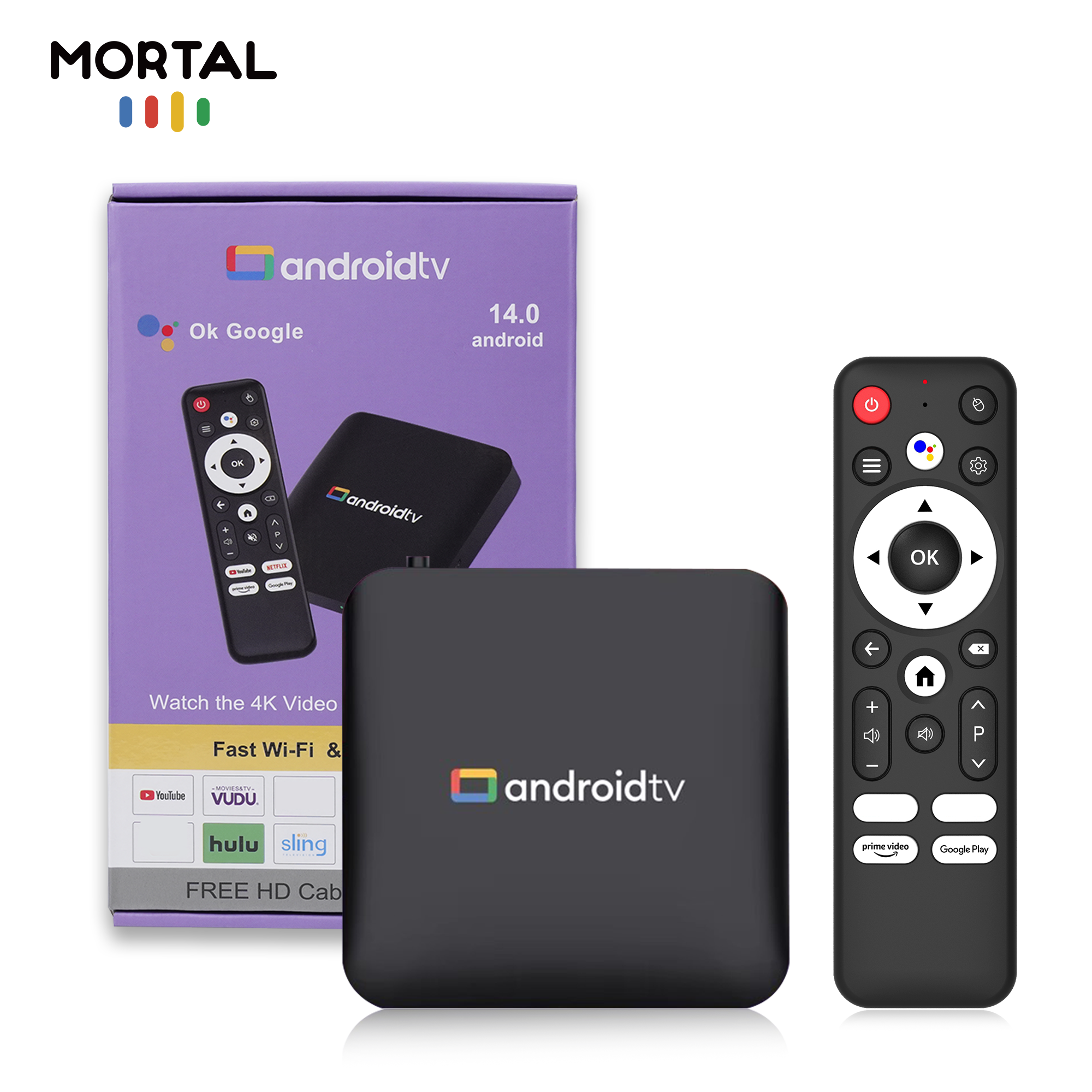限定 4K Google tvbox Android TV Box - Google TV 4K Streaming Device - 2025