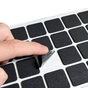 Custom High-density Black Round Square Single-sided Adhesive EVA Foam Sheet /<b>Cushioning</b> <b>Pads</b> / Eva Foam Adhesive <b>Pads</b> - Product Image 1