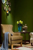 Chaises de salon en bois massif de style loisirs européen pour la chambre à coucher et l'hôtel-Fauteuil de collection de chaises d'église en bois massif
