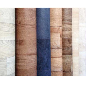 Rouleau de <span class=keywords><strong>vinyle</strong></span> PVC élégant et léger de 2mm en grain d'érable du Népal revêtement de sol en pierre flottant auto-adhésif double design graphique moderne - Product Image 3