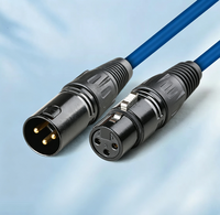 Câble de microphone XLR mâle-femelle, connecteur micro équilibré à 3 broches, rallonge