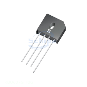 Original Electronic Chips Component KBU607G T0G 4-SIP, KBU Diodes - Product Image 1