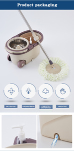 2025 Household Items Cleaning Products 360 <b>Mop</b> <b>and</b> <b>Bucket</b> Set With Self Separation Dirty - Product Image 4