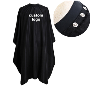 เสื้อคลุมคอซิลิคอนออกแบบโลโก้ได้ตามต้องการ,เสื้อคลุมช่างตัดผม - Product Image 1