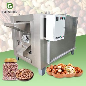 Horno Tostador Automático Comercial Multifunción Rotatorio Eléctrico/a Gas para Semillas, Té, Nueces y Castañas - Product Image 1