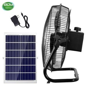 Ventilador Recargable de Gran Capacidad con Carga Solar y Ángulo Ajustable - Product Image 5