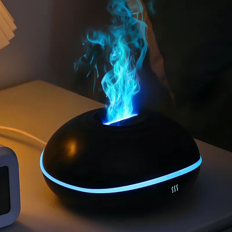 Iffuser-humidificador de llama para oficina, de 3 pulgadas humidificador de aire, venta al por mayor