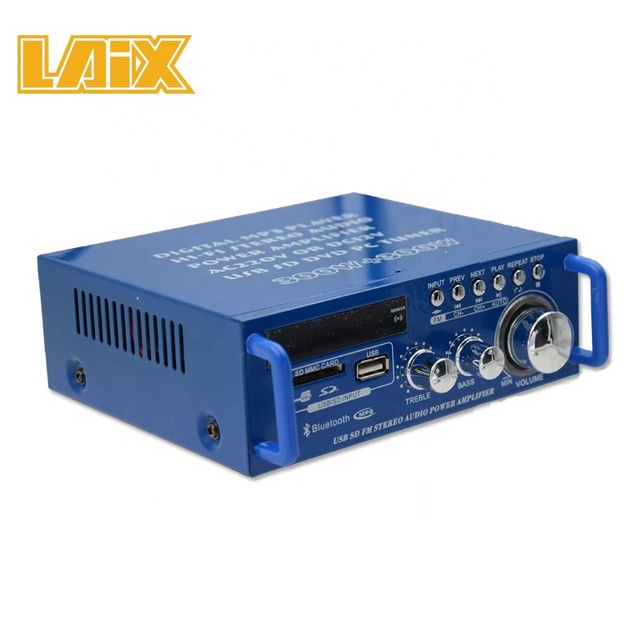 BT 5.0 Mini Audio Amp 2 Channel Hi-Fi Power Amplifier Car Amplificador Digital Home Power BT Hifi Amplifiers