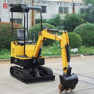 Venta Directa de Fábrica: Mini Excavadora Compacta de 0.8 Toneladas, Excavadora de Cadenas de 1 Tonelada - Product Image 4