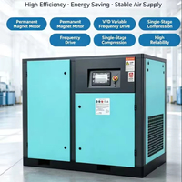 Compresseur d'air à vis à vitesse fixe 7,5KW 15KW 22KW 37KW Personnalisation OEM