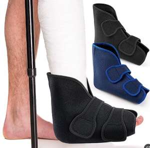 Manchon de pied en plâtre chaud <span class=keywords><strong>pour</strong></span> post-chirurgie-Protecteur de talon et de cheville anti-friction, couvre-pied adapté à la marche avec ajustement <span class=keywords><strong>confortable</strong></span> - Product Image 1