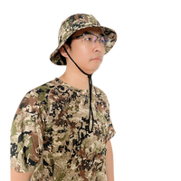Ainfad Bucket Cap Fishing Sun Helmet Hunting Outdoor Sun Hat